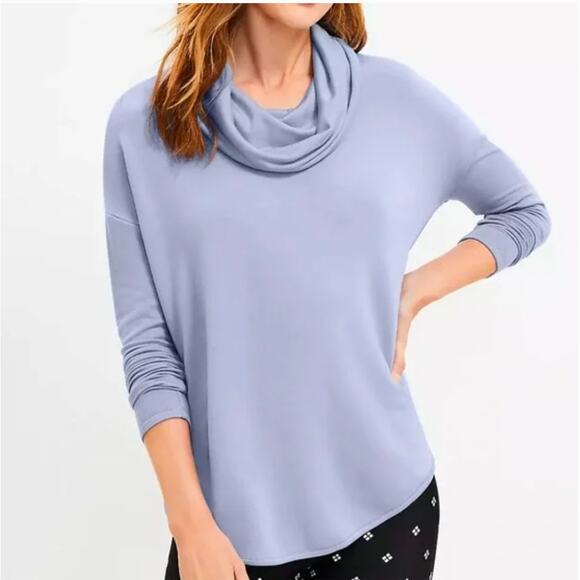 Lou & Grey Signaturesoft Cowl Top Sz XS - Picture 5 of 5